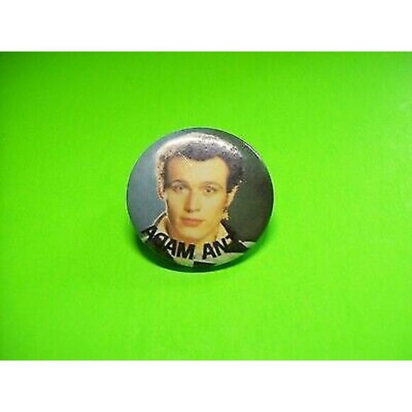 Adam Ant Vintage Authentic Original Badge Pinback New Wave Adam And The Ants - Picture 8 of 8